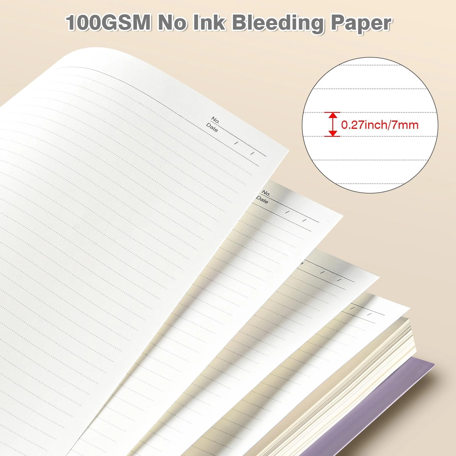 5 Subject Notebook A5 Spiral - Lined 150 Sheets