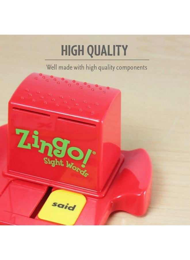 Zingo Sight Words - Flash Cards Pre-K To 2Nd Grade