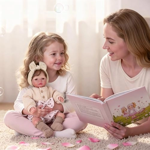 Reborn Baby Doll - 17 Inch Vinyl Cotton Girl Ages 3+