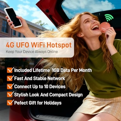 UFO Mobile Hotspot - WiFi 6