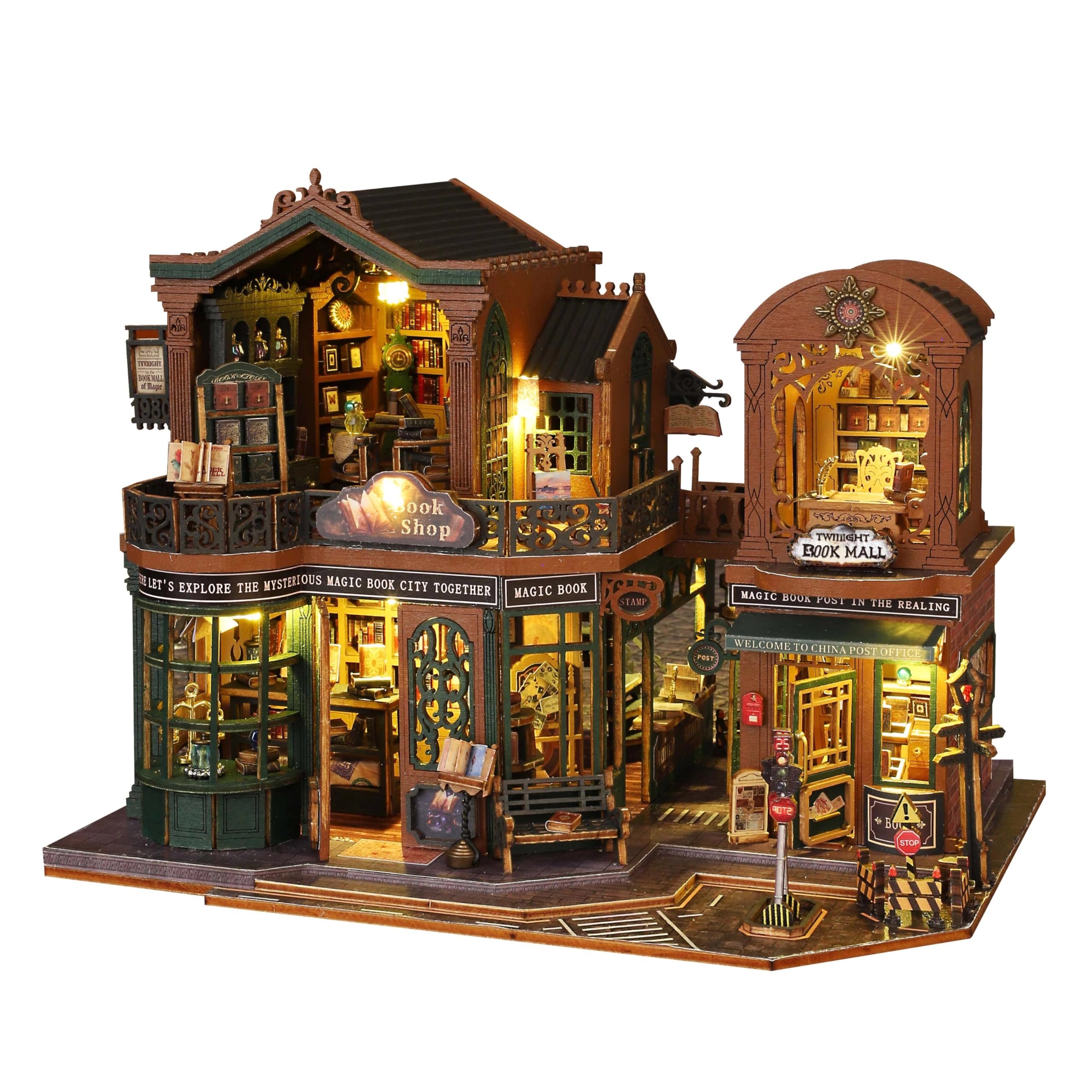 RHZN Miniature House Kit - Book Shop