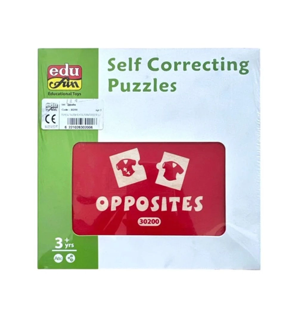 Self Correcting Puzzles - Opposites - Suitable for 3 years & above