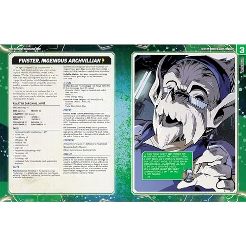 Power Rangers RPG Finster’s Monster-Matic Cookbook Sourcebook