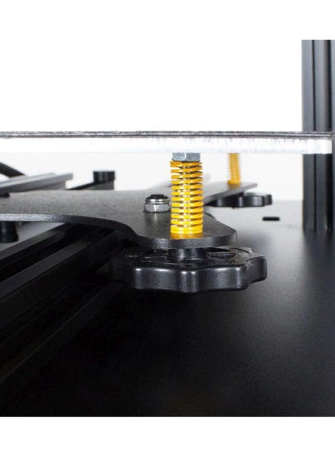 (Used) Hand Twist Leveling Nut - 40mm + Heated Bed Spring + M4 Screw - 40mm M4