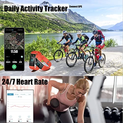 S5 - 0.96 Inch OLED IP68 Heart Rate Monitor