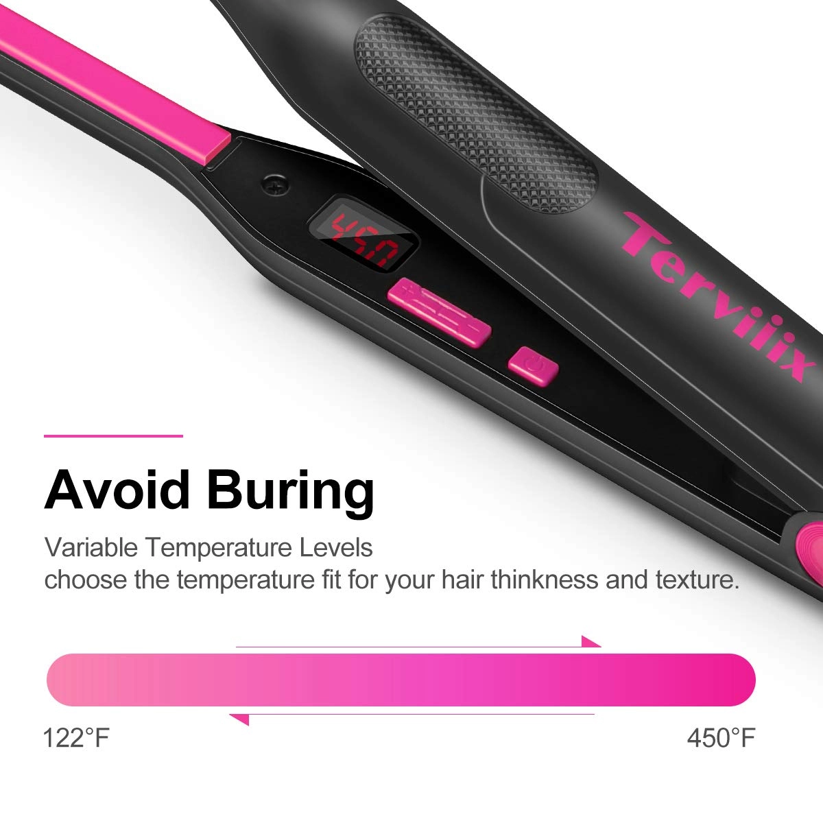 Pencil Flat Iron - 3/10 Inch