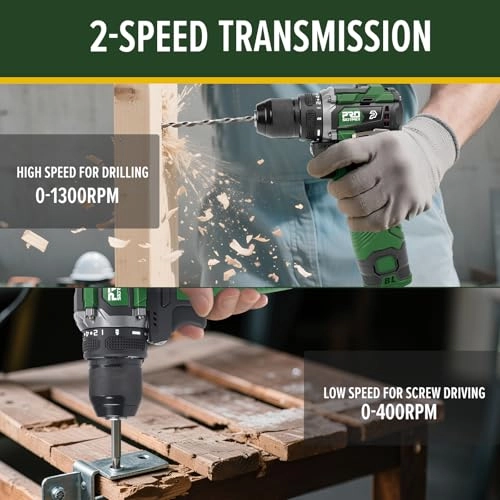 Brushless Drill - 17V 60N.m 1.5Ah Battery