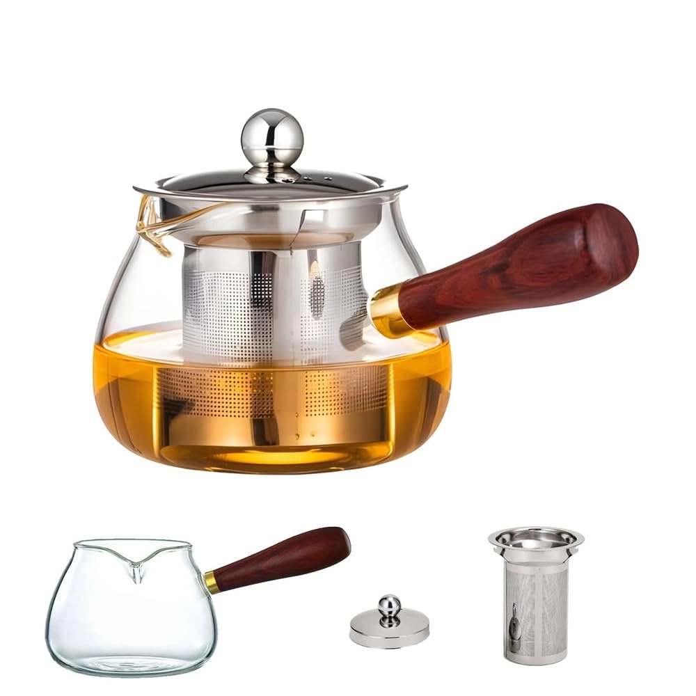 Azonee Glass Tea Pot - borosilicate glass 380ml
