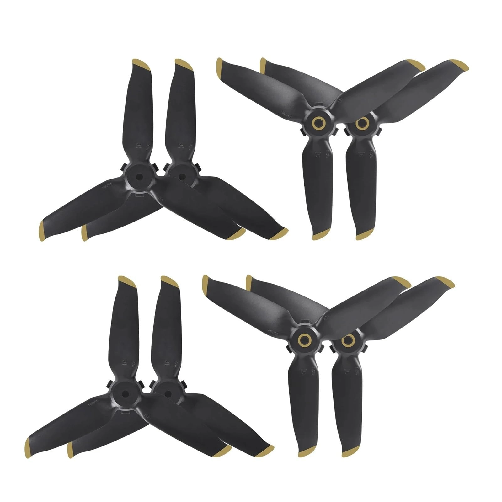 5328S - Replacement Propellers Black Red 8pcs