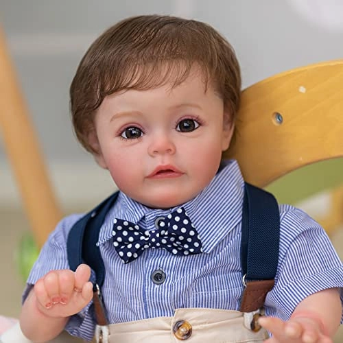 Sue-Sue Reborn Doll - 24 Inch Silicone Boy Blue Eyes