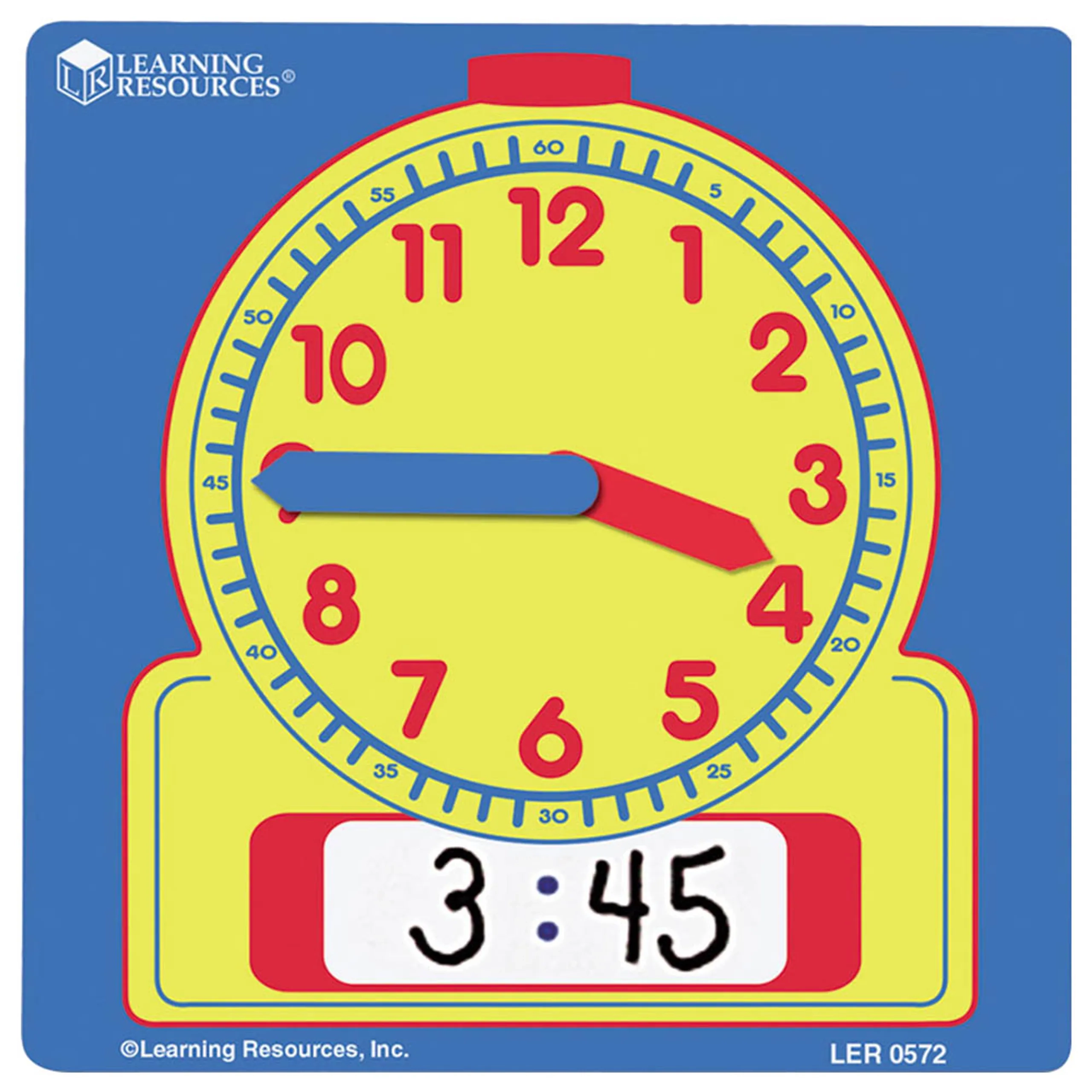 Learning Resources Demonstration Clock - 5 to 8 years 10 pieces