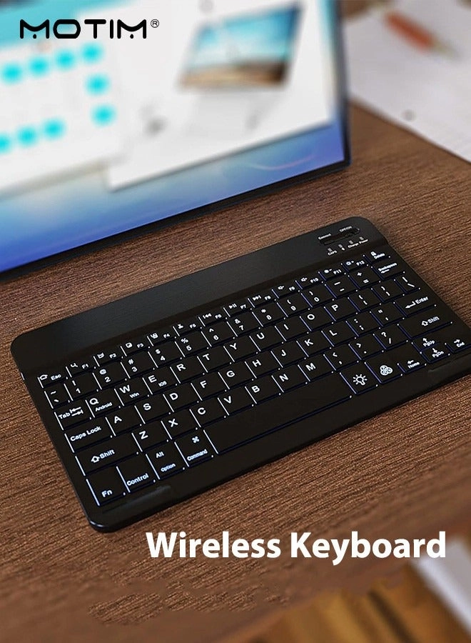 Ultra-Slim Bluetooth Keyboard - AR/EN Wireless
