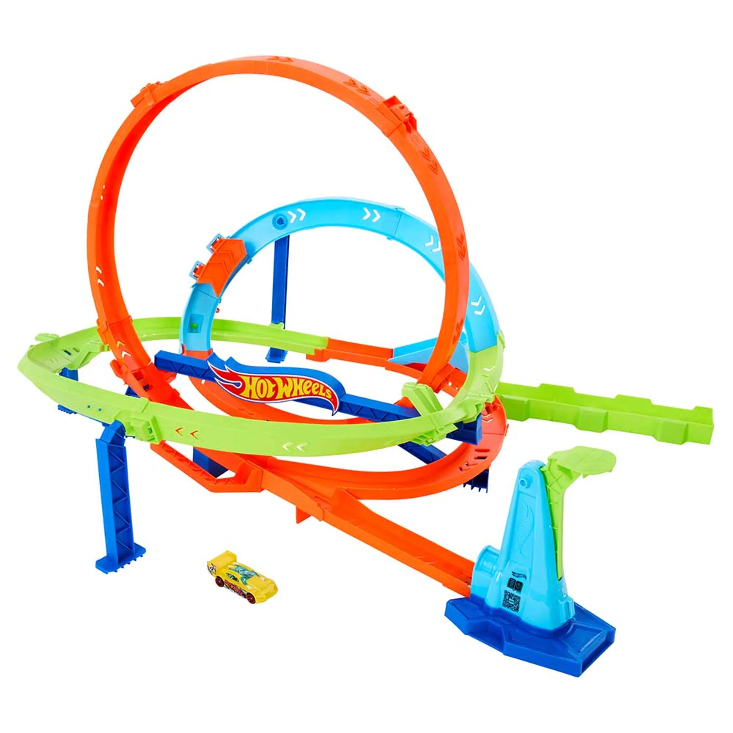 Hot Wheels Action Loop Cyclone Challenge 1:64 Die-Cast Car