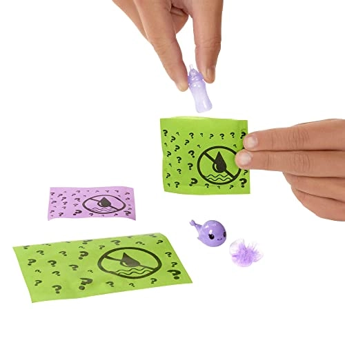 Barbie Chelsea Color Reveal Mermaid Doll - 6 Unboxing Surprises Metallic Blue Water Reveal Ages 3+