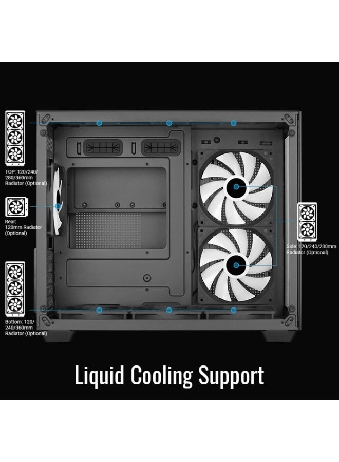 Dryft Mini - Side window Micro-ATX Mini-ITX