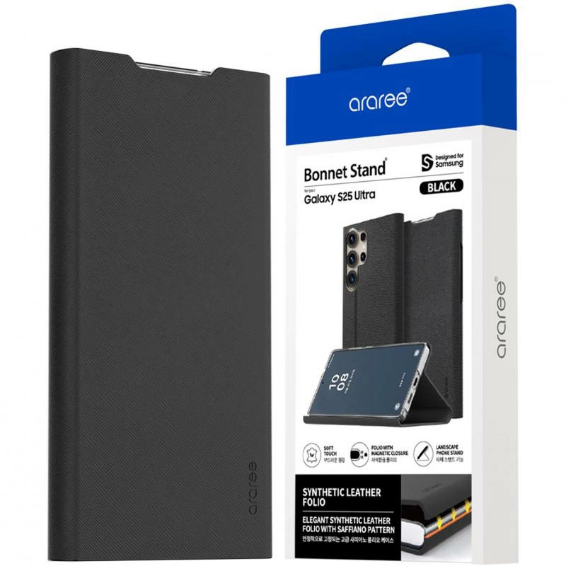Bonnet Stand Flip Cover for Samsung Galaxy S25 Ultra