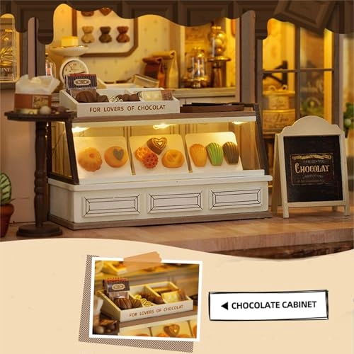 Miniature Dollhouse - Creative Room with Furniture