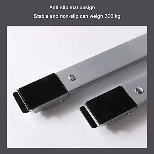 Washing Machine Base - Silver Adjustable 45-70cm