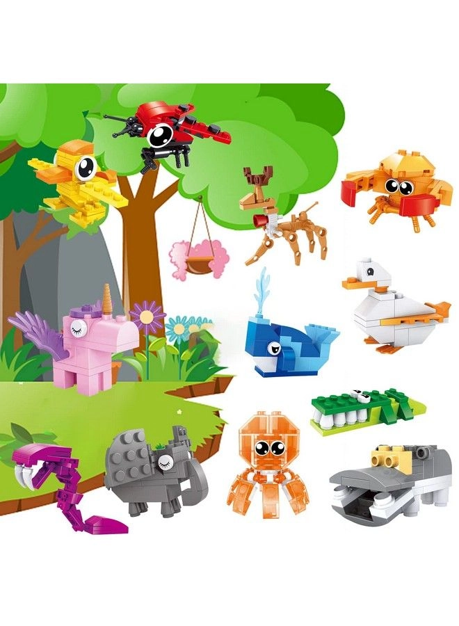 Mini Building Blocks - Animal 12pcs