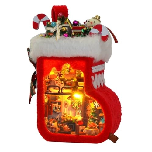 Miniature House (TY) - Christmas Stocking