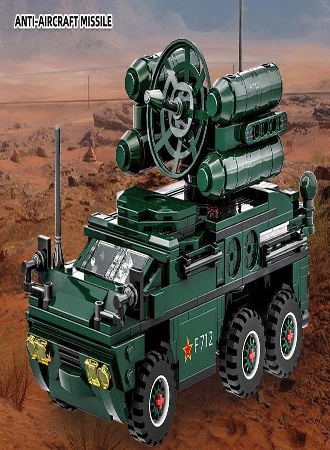 Anti-Aircraft Missile Military Vehicle - 493 pcs