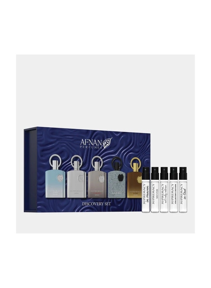 Afnan Supremacy In Heaven + Supremacy Silver + Supremacy Not Only Intense + Supremacy Collector's Edition + Supremacy In Oud