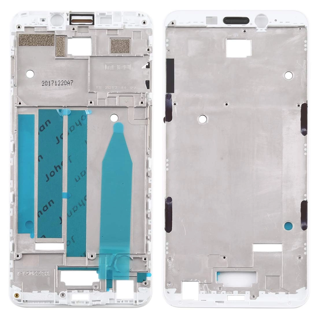Front Housing LCD Frame Bezel Plate for Meizu M6T M811Q