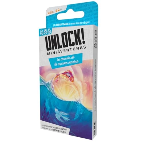 Unlock! Mini: The Song of the Sea Foam - Card Game (Spanish)