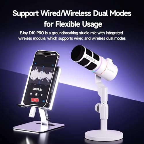 D10 Pro USB+Wireless+XLR Microphone