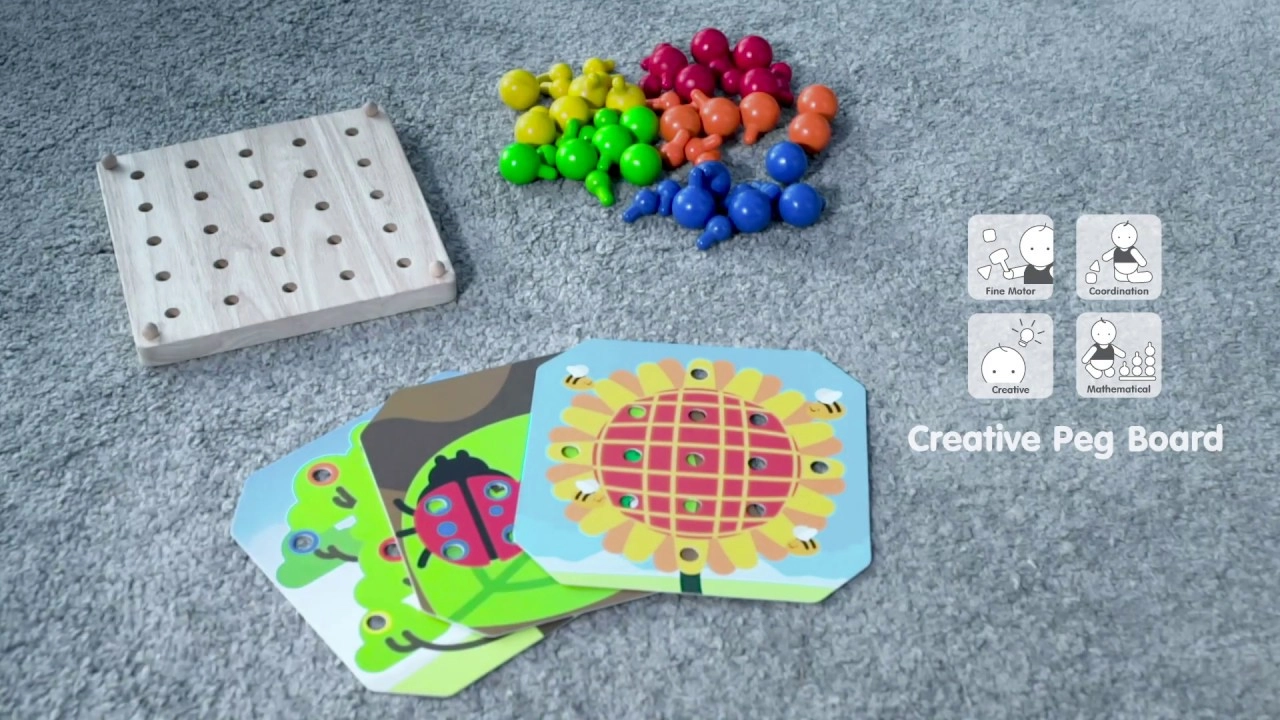 Creative Peg Board - 3 +