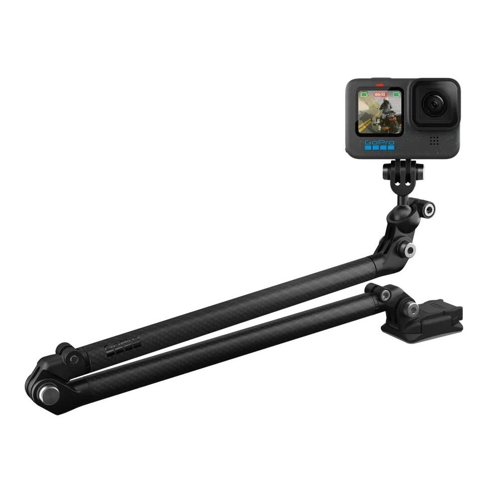 GoPro Boom + Bar Mount - carbon fiber 10-21 inches