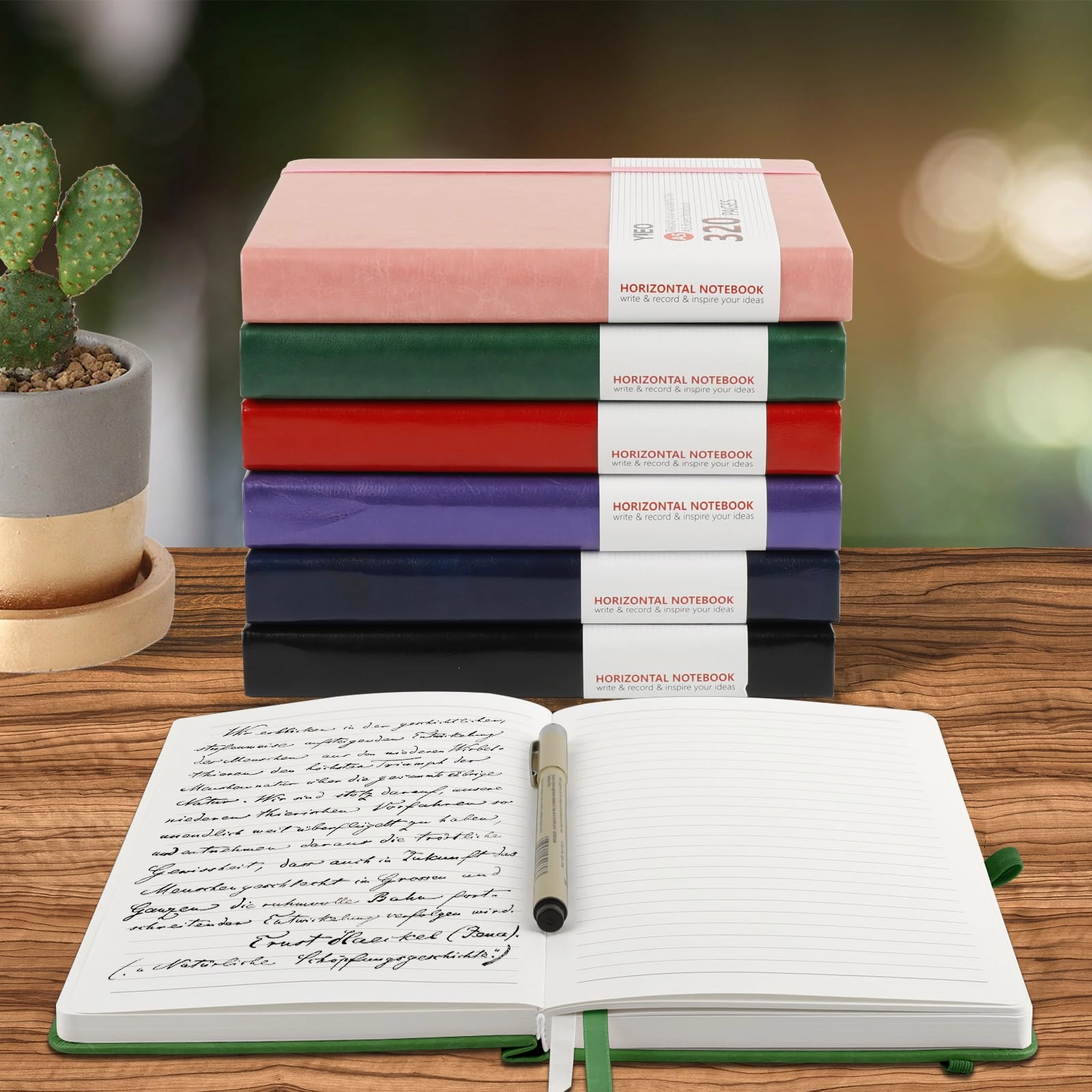 Notebook A5 Hardcover - Lined 160 Sheets