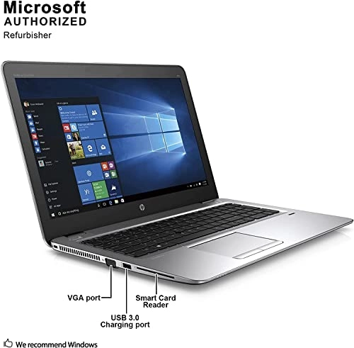 (Renewed) EliteBook 850 G3 - 15.6'' Core i5-6300U 16GB DDR4 512GB SSD