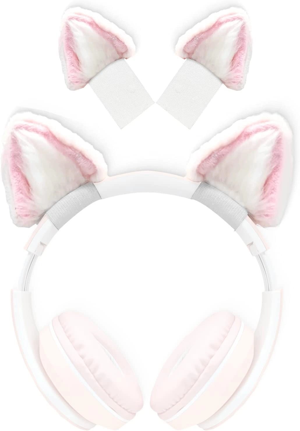 Cat Ears Headphone Attachment for Logitech G PRO HypreX Cloud/Cloud Flight - Adjustable