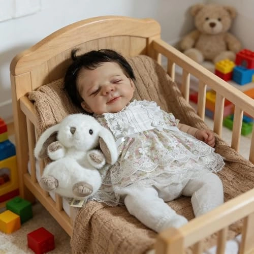 Pascale Reborn Baby Doll - 18 inch Vinyl sleeping Ages 3+