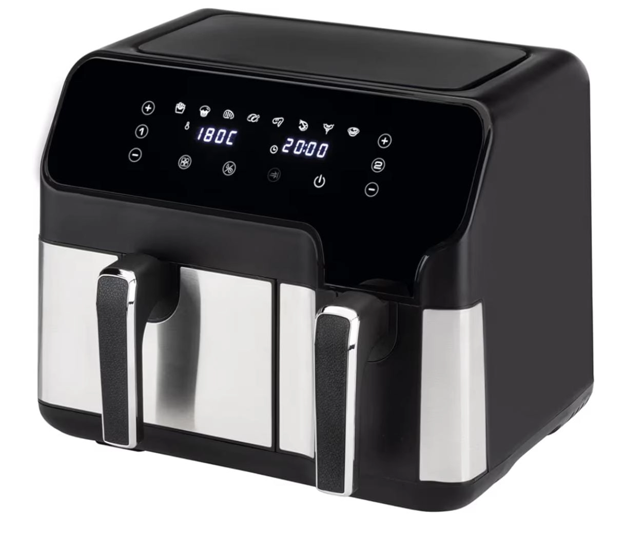 Double Basket Digital Air Fryer - 9L