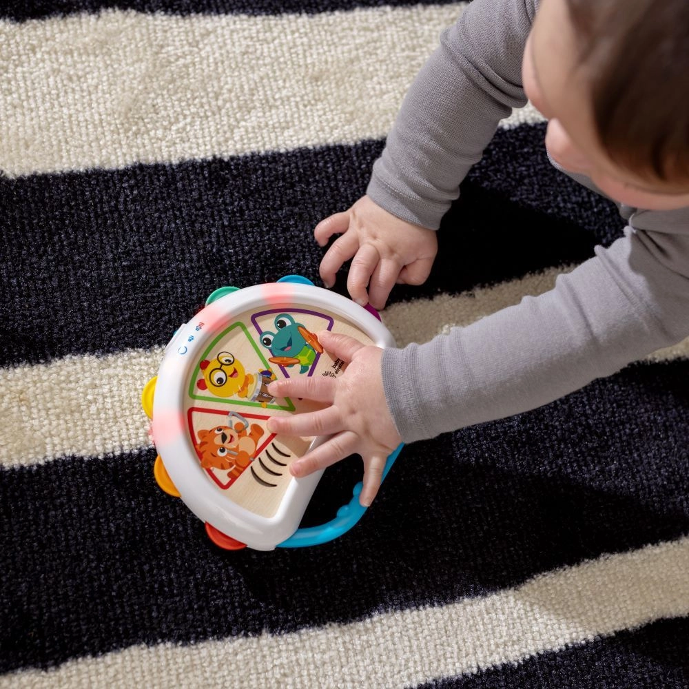 Tap & Shake Magic Touch Tambourine - 30+ melodies 6-36 months