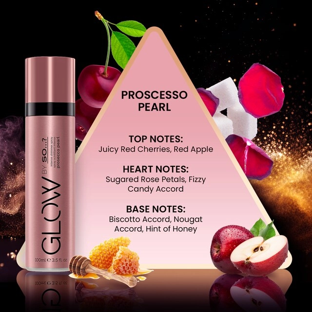 Prosecco Pearl Intense Shimmer Body Spray - 100 ml
