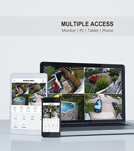 8 Channel CCTV Camera System - 8 5MP + Hard Drive