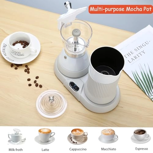 Espresso Maker - Milk Frother 2-in-1 One-Touch