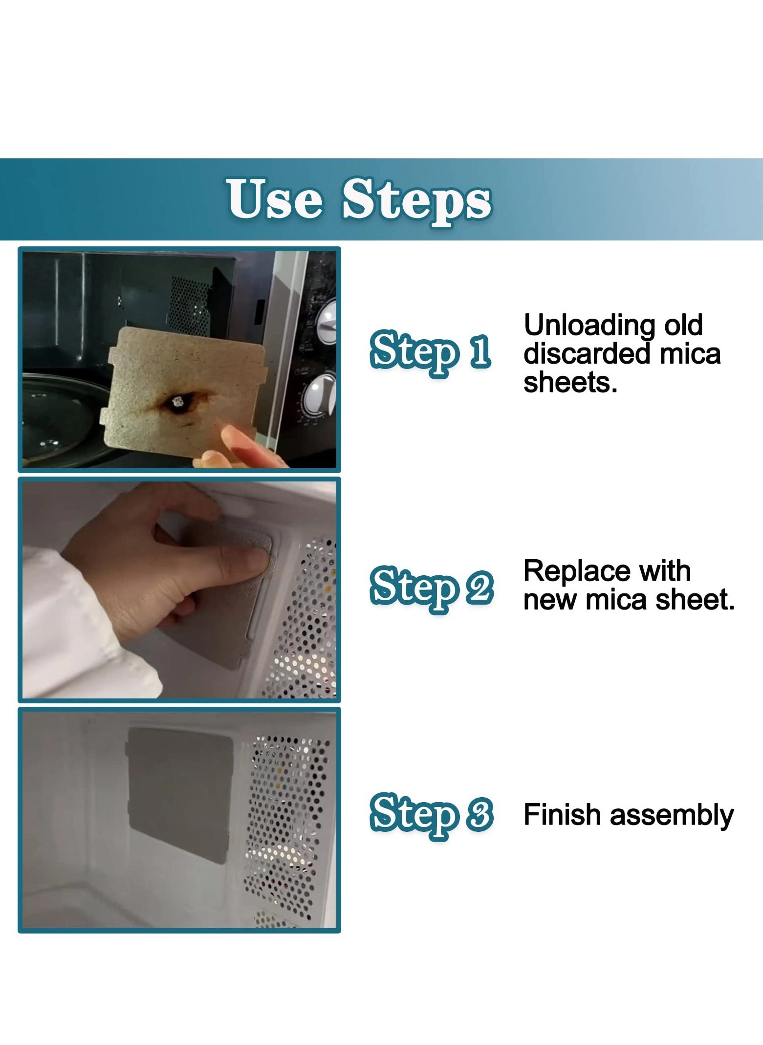 Mica Slice - 6 Sheets 108×99mm