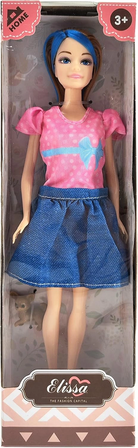 Elissa The Fashion Capital Home Collection - 11.5 Inch long blonde hair Style Vi