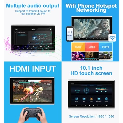 In-Car Headrest Monitor - 10.1/11.6″