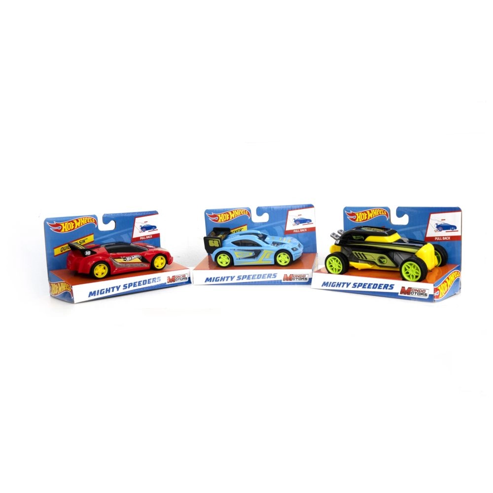 Hot Wheels Pullback Mighty Speeders - 1pcs