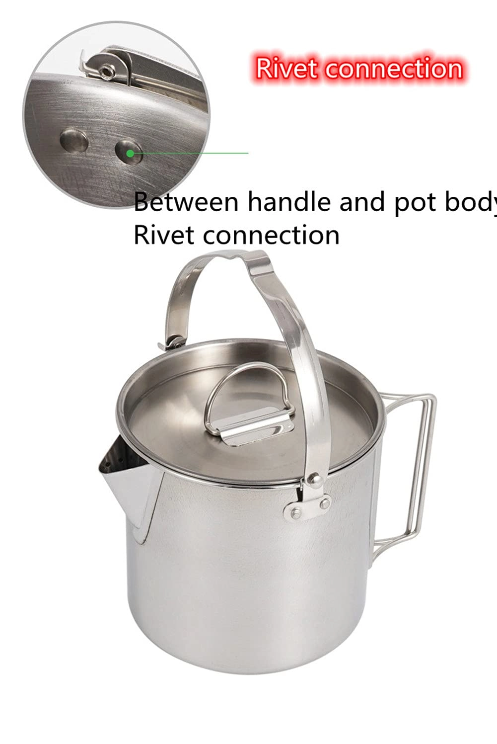 Stainless Steel Kettle - 1.2L