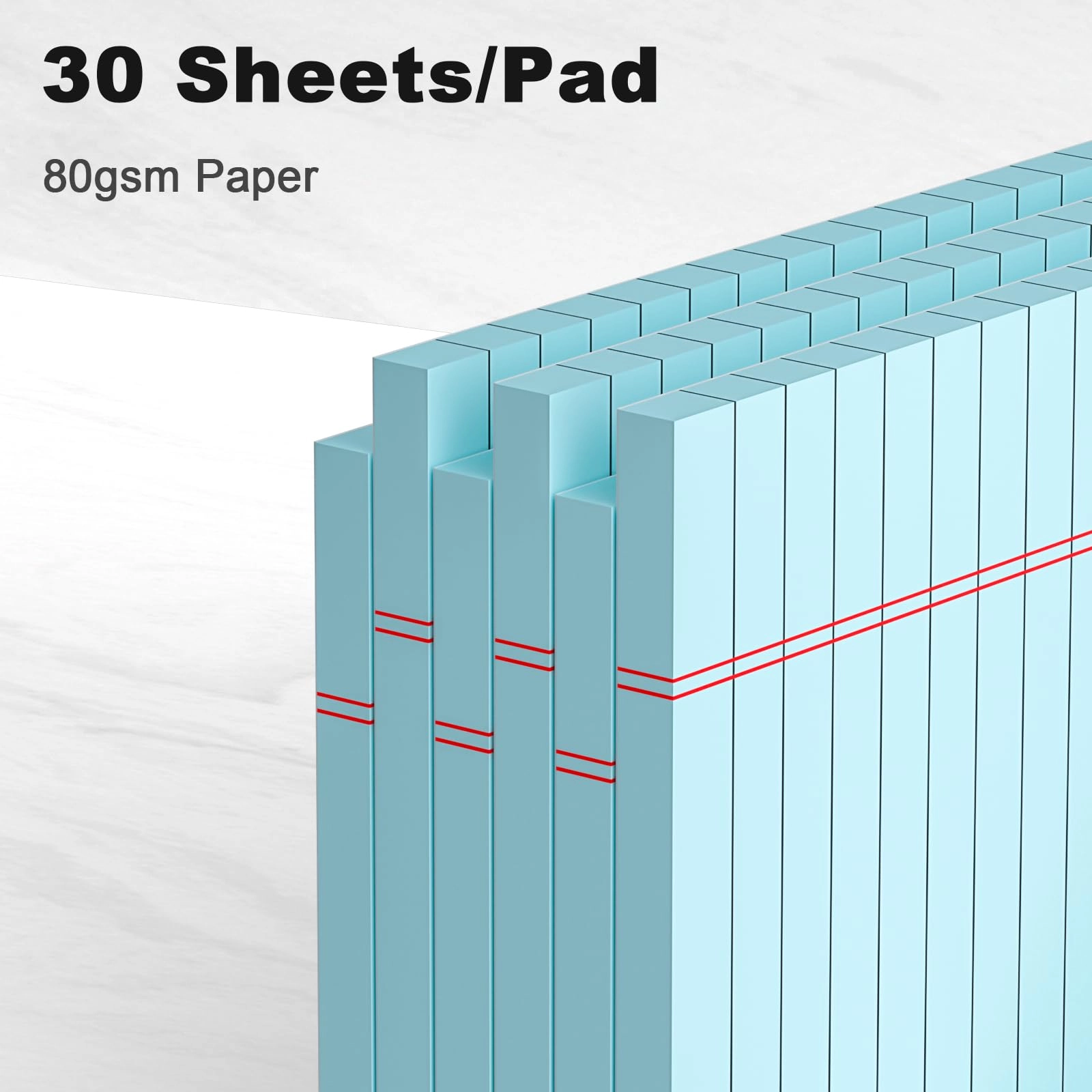 Small Note Pad 5x8 - Lined 30 Sheets