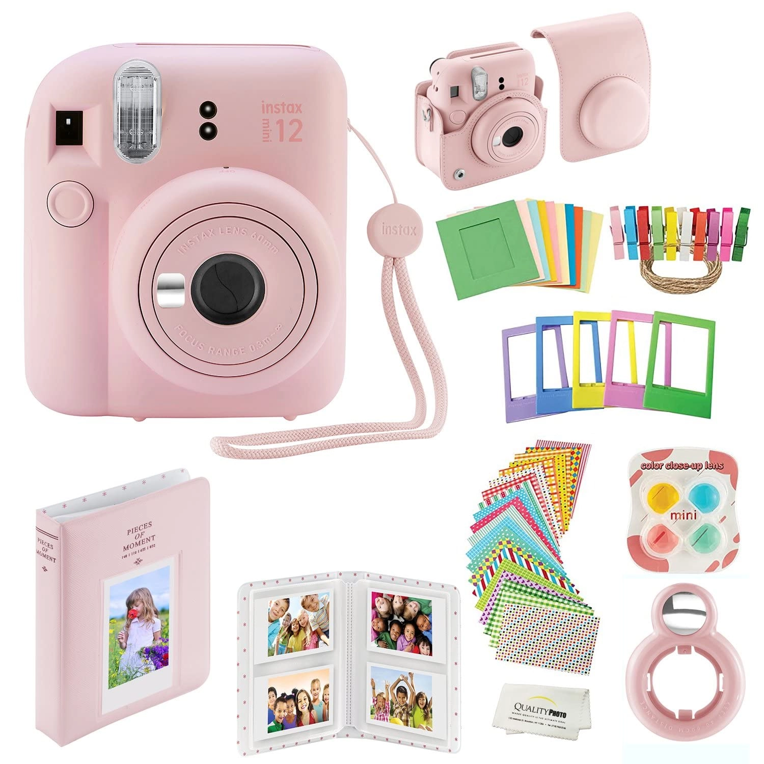 Fujifilm INSTAX MINI 12 - Purple Bundle