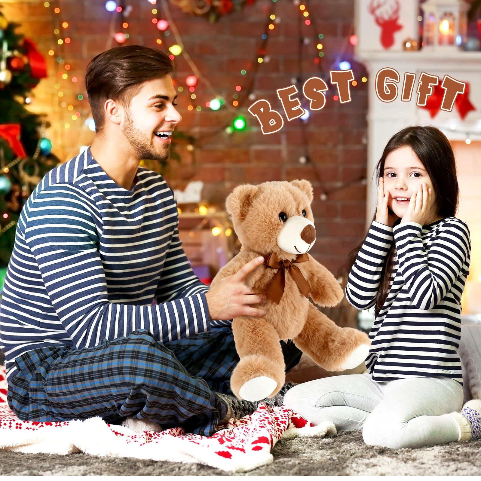 Teddy Bears - 35 cm 4 Pack