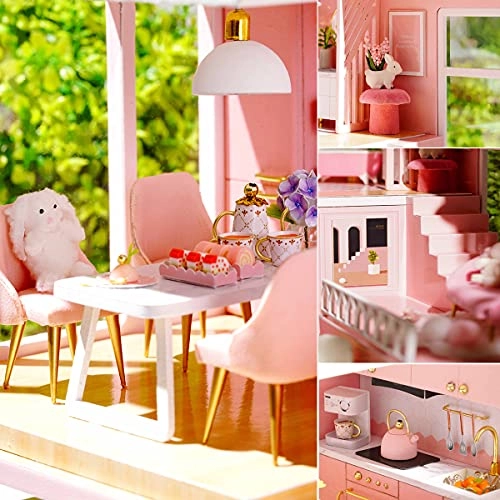 DIY Miniature Dollhouse Kit - Warm Moment 1:24