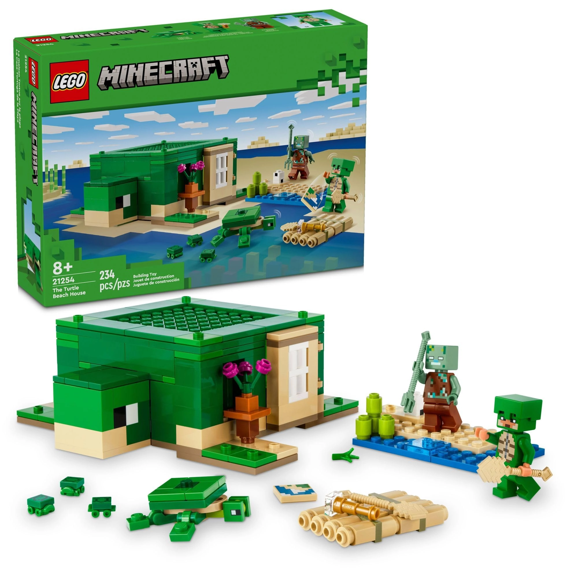 LEGO Minecraft The Turtle Beach House (21254)